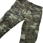 SWAMP CAMOUFLAGE CARGO ARMY TROUSERS W32 L28
