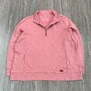 Pink L.L Bean Quarter Zip Sweatshirt Women's 3XL