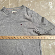 Grey Tommy Hilfiger Knitwear Jumper Sweater Small