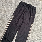 Black Adidas Cuffed Shell Pants Trousers Men's Large