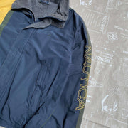 Reversible Nautica fleece Lined Sailing Jacket XL