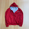 Red College Hoodie Full Zip Jacket Small