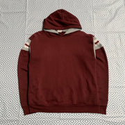Red Champion Pullover Hoodie Large
