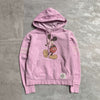 Pink Mickey Mouse Hoodie Pullover XS