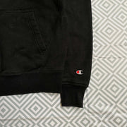Black Champion Hoodie Pullover Small
