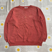 Vintage Cherokee Crewneck Sweatshirt Small