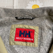 Beige Fleece Lined Helly Hansen Jacket Small