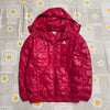 Red Adidas Puffer Jacket Small