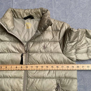 Grey Polo Ralph Lauren Puffer Jacket Small