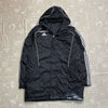 Black Adidas Long Padded Jacket 42/44 XL
