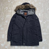 Black Schott Parka Jacket XL Winter