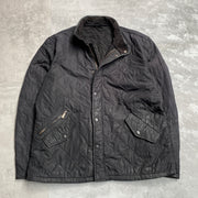 Black Barbour Quilted Jacket 2XL