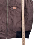 Brown carhartt Jacket reworked wear