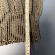Brown Knitwear Sweater Large