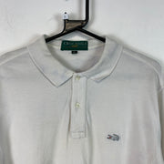 Grey Long Sleeve Polo Shirt Large