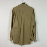 Khaki Green Tommy Hilfiger Button up Shirt Men's Medium