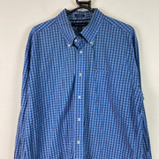 Blue Tommy Hilfiger Button up Shirt Men's Large
