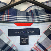 Blue Tommy Hilfiger Button up Shirt Men's XL