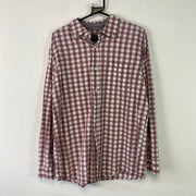 Red Lee Button up Shirt Men's  Large