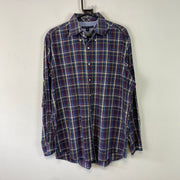 Purple Tommy Hilfiger Button up Shirt Men's Large