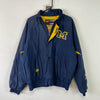 Vintage 90s Navy Nike Michigan Quilted Jacket Men's Medium