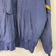 Vintage 90s Navy Nike Michigan Quilted Jacket Men's Medium