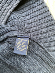 Navy Chaps Knitwear Vest Jumper Women's Medium