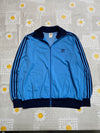 Vintage 90s Blue Adidas Track Jacket Men's Large