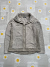 Grey North Face Sherpa Fleece Women's Medium