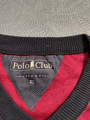 Black and Red Polo Club Jumper Women's XL