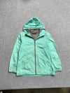 Cyan North Face Raincoat Girl's XL