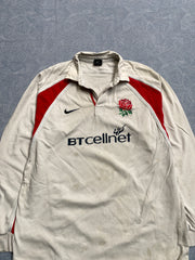 Vintage 90s Nike England Rugby Top Men's Large