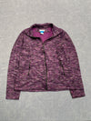Purple Columbia Track Jacket Women's Medium