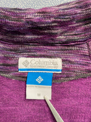 Purple Columbia Track Jacket Women's Medium
