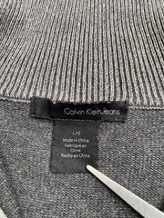 Grey Calvin Klein Jumper Women's Large