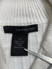 White Calvin Klein Jumper WOmen's Large