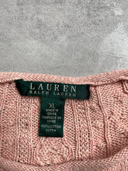 Peach Ralph Lauren Jumper Women's XL