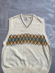 Cream Gap Knitwear Vest Men's Small