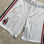 00s Y2K White Adidas Sport Shorts Men's Medium