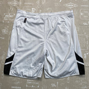 Vintage Y2K Black and White Nike Basketball Sport Shorts Men's Large