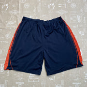 Vintage 90s Navy and Orange Reebok Sport Shorts Women's XXL