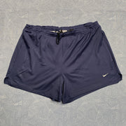 00s Y2K Navy Nike Sport Shorts Women's Large