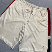 White Jordan Sport Shorts Men's XXXL