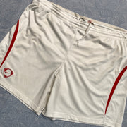Vintage Y2K White Nike Sport Shorts Men's Medium