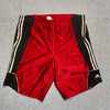 Black and Red Adidas Sport Shorts Men's Large