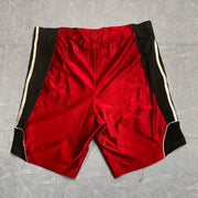 Black and Red Adidas Sport Shorts Men's Large