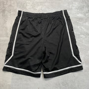 00s Y2K Black Nike Sport Shorts Men's XXL