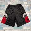 Black and Red Jordan Basketball Sport Shorts Women's XXXL