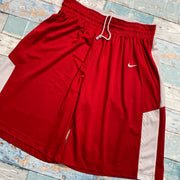 Red Nike Sport Shorts Women's XXL