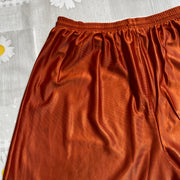 Vintage 90s Orange Nike Basketball Sport Shorts Women's Large